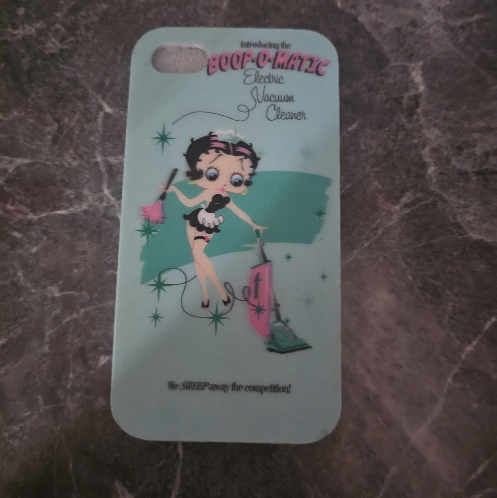 Betty Boop iPhone 8 Case Teal Vintage Retro Character Cover